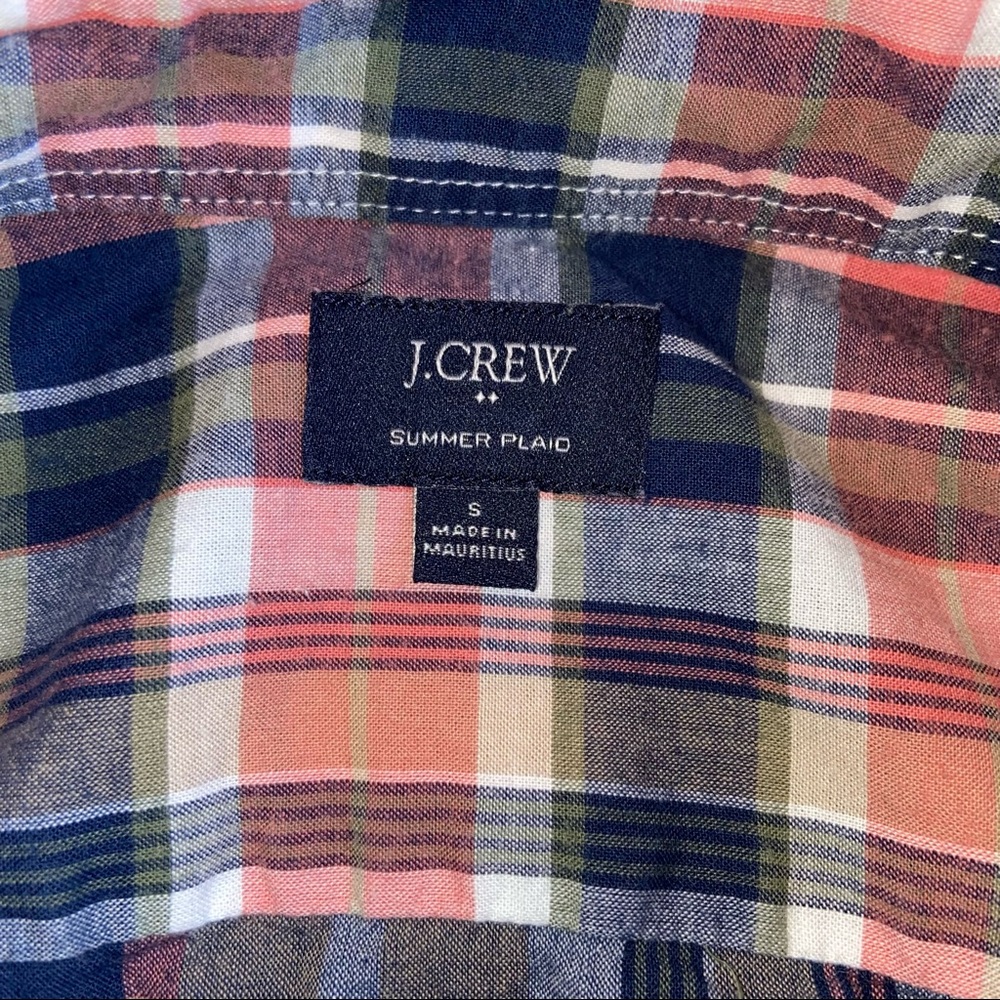 LIKE NEW - J.Crew Plaid Button Up Shirt - Picture 8 of 10